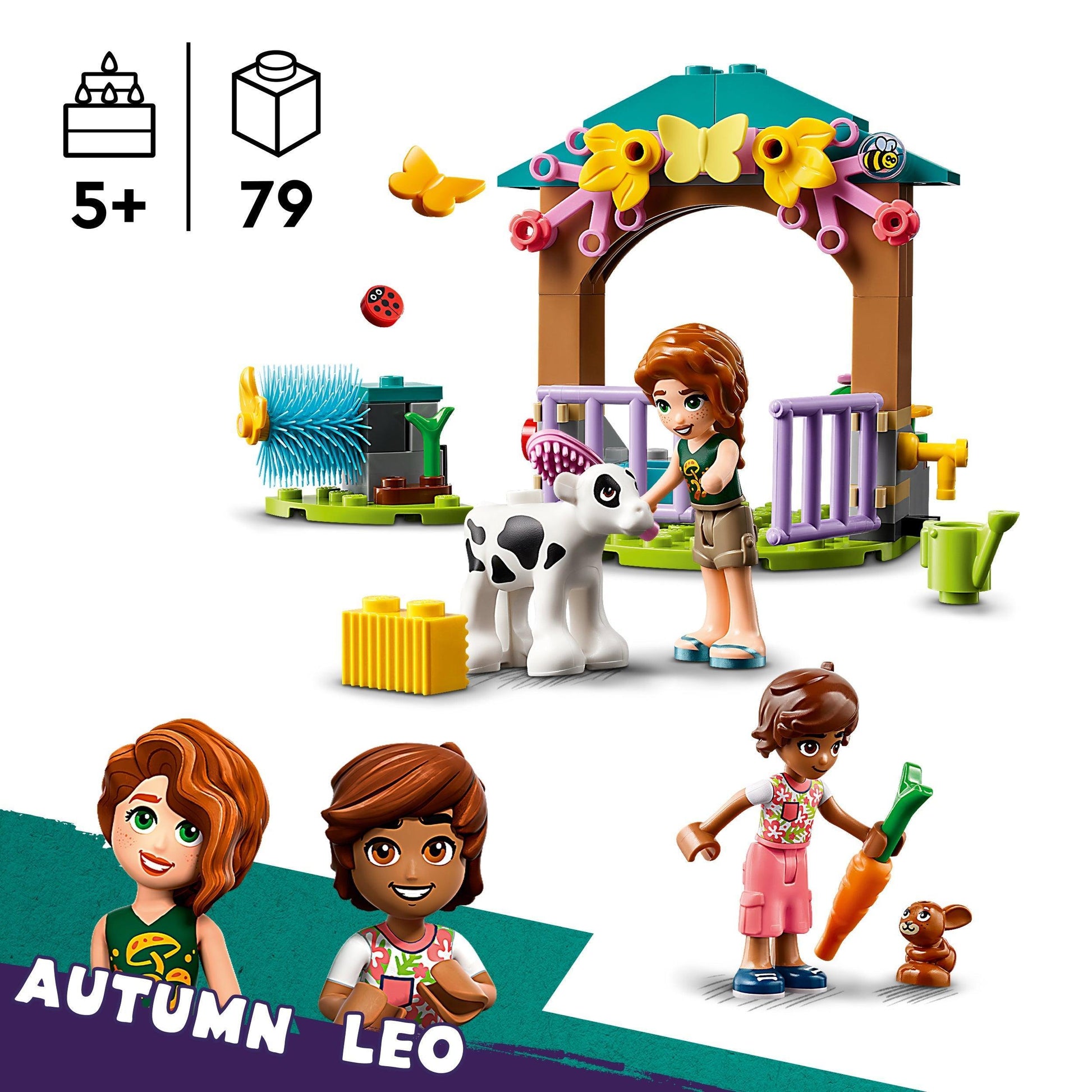 LEGO Autumn's Baby Cow Shed 42607 Friends LEGO FRIENDS @ 2TTOYS | Official LEGO shop😊🥰 LEGO €. 9.99