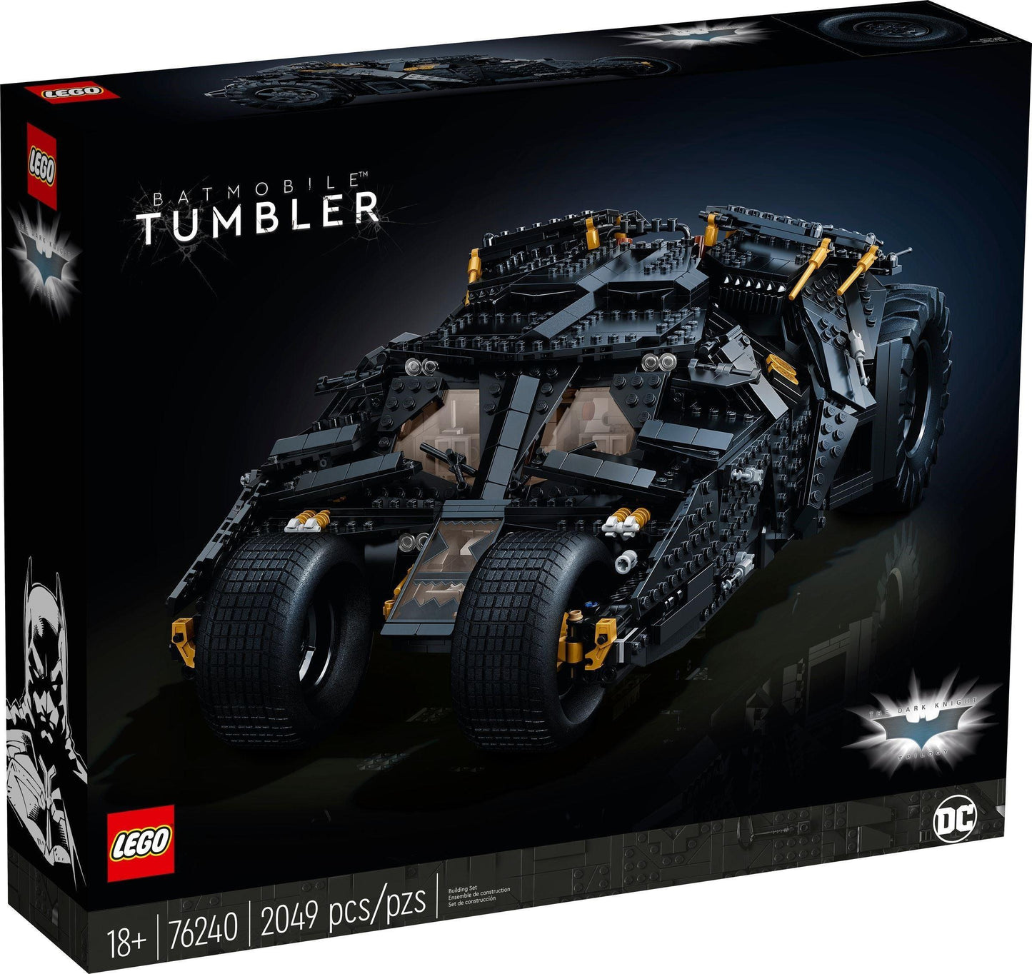 LEGO Batmobile Tumbler 76240 Batman LEGO BATMAN @ 2TTOYS LEGO €. 229.49