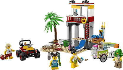 LEGO Beach Lifeguard Station 60328 City LEGO CITY GEWELDIGE VOERTUIGEN @ 2TTOYS LEGO €. 29.99