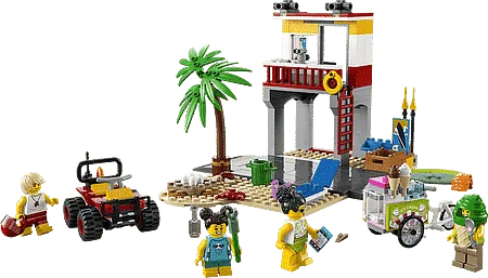 LEGO Beach Lifeguard Station 60328 City LEGO CITY GEWELDIGE VOERTUIGEN @ 2TTOYS | Official LEGO shop😊🥰 LEGO €. 29.99