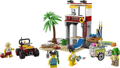 LEGO Beach Lifeguard Station 60328 City LEGO CITY GEWELDIGE VOERTUIGEN @ 2TTOYS | Official LEGO shop😊🥰 LEGO €. 29.99