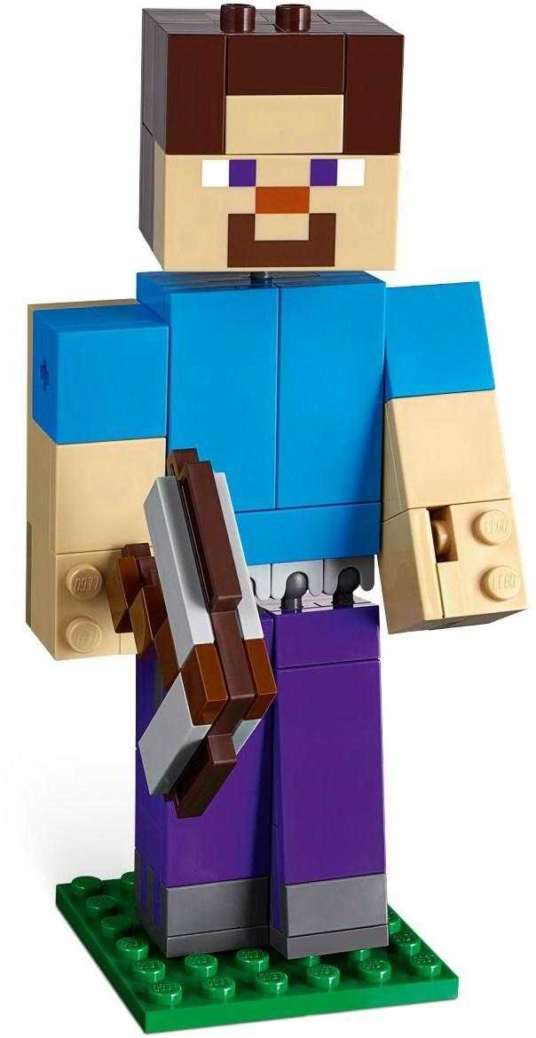 LEGO BigFig Steve met papegaai 21148 Minecraft LEGO MINECRAFT @ 2TTOYS LEGO €. 22.49