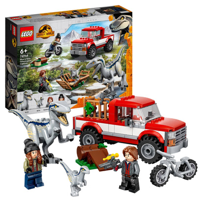 LEGO Blue & Beta velociraptorvangst 76946 Jurassic World LEGO JURASSIC WORLD @ 2TTOYS LEGO €. 29.49