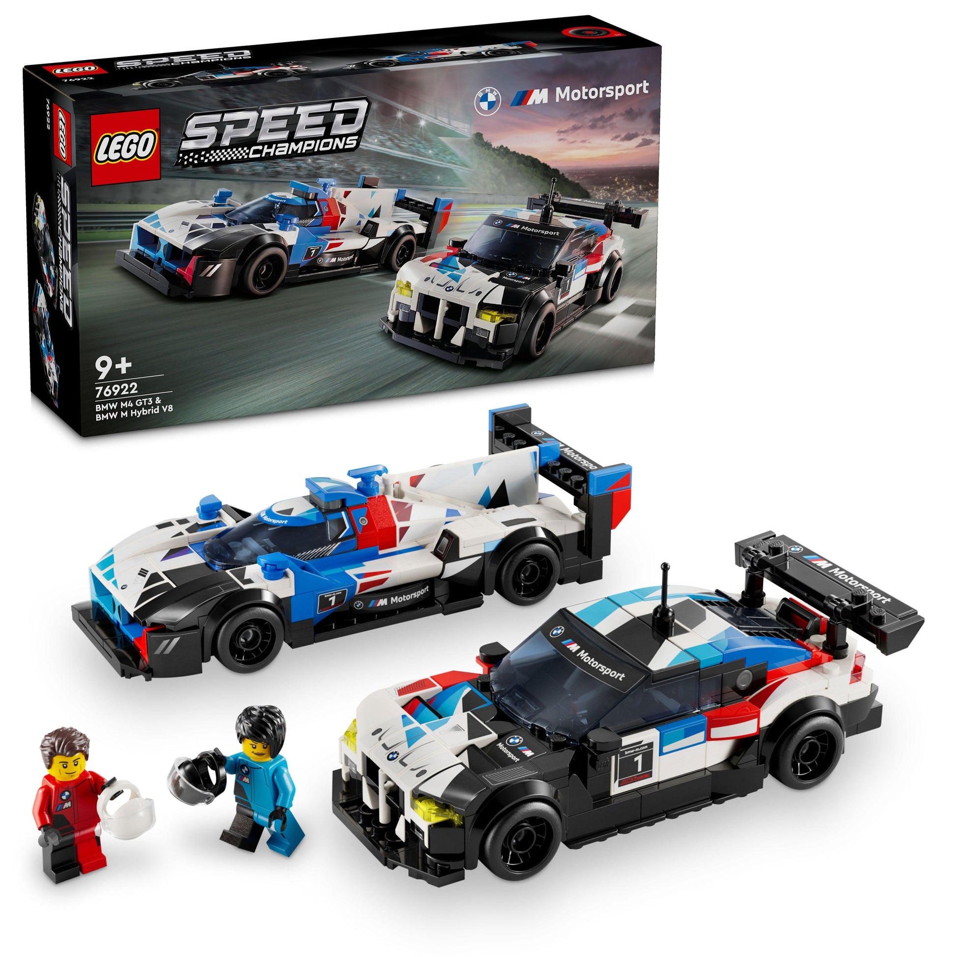 LEGO BMW M4 GT3 & BMW M Hybrid V8 Race Cars 76922 Speedchampions LEGO Speedchampions @ 2TTOYS LEGO €. 49.99