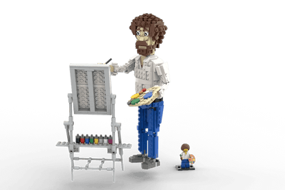 LEGO Bob Ross LEGO IDEAS @ 2TTOYS | Official LEGO shop😊🥰 LEGO €. 999.99