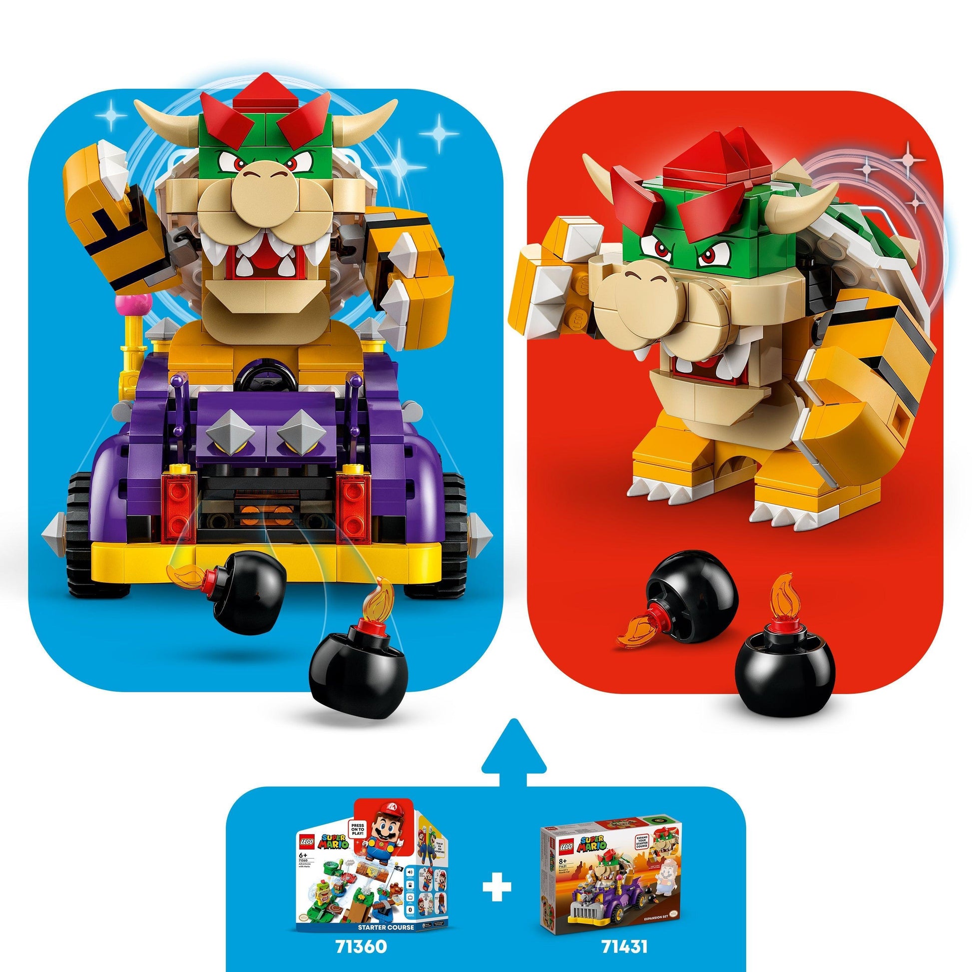 LEGO Bowser's Muscle Car 71431 Supermario LEGO Super Mario @ 2TTOYS LEGO €. 29.99