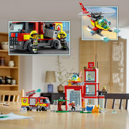 LEGO Brandweer kazerne 60320 City LEGO CITY BRANDWEER @ 2TTOYS LEGO €. 42.99