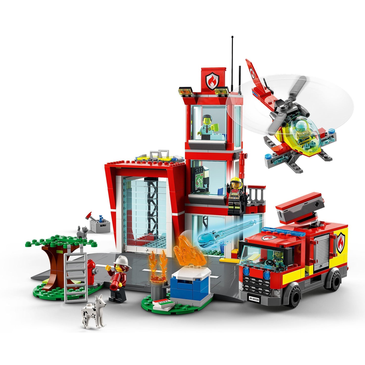 LEGO Brandweer kazerne 60320 City LEGO CITY BRANDWEER @ 2TTOYS LEGO €. 42.99