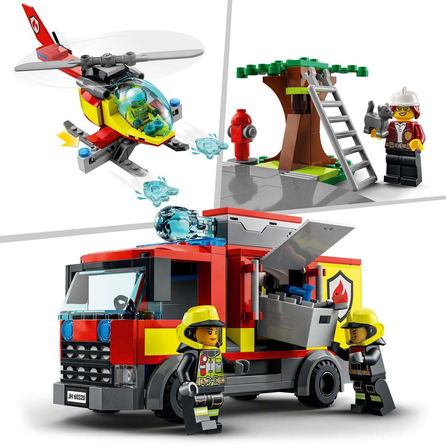 LEGO Brandweer kazerne 60320 City LEGO CITY BRANDWEER @ 2TTOYS LEGO €. 42.99