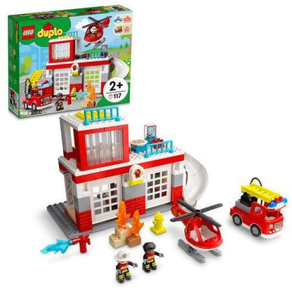 LEGO Brandweer kazerne met helikopter 10970 DUPLO LEGU DUPLO @ 2TTOYS LEGO €. 84.99