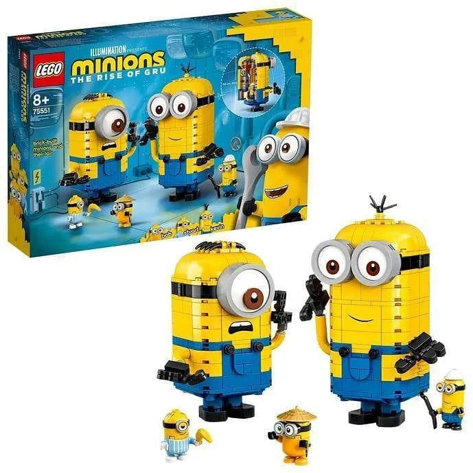 LEGO Brick-built Minions and their Lair 75551 Minions LEGO MINIONS @ 2TTOYS | Official LEGO shop😊🥰 LEGO €. 82.49