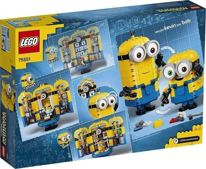 LEGO Brick-built Minions and their Lair 75551 Minions LEGO MINIONS @ 2TTOYS | Official LEGO shop😊🥰 LEGO €. 82.49