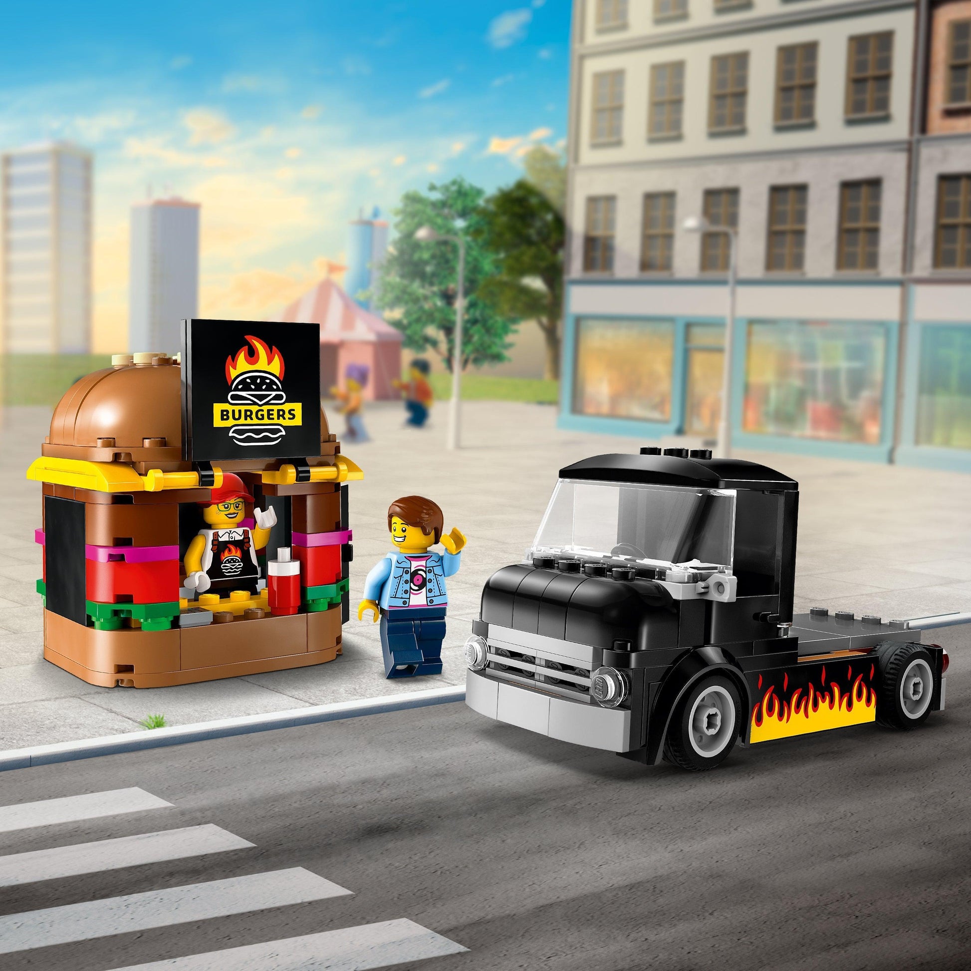 LEGO Burger Van 60404 City LEGO CITY @ 2TTOYS LEGO €. 19.99