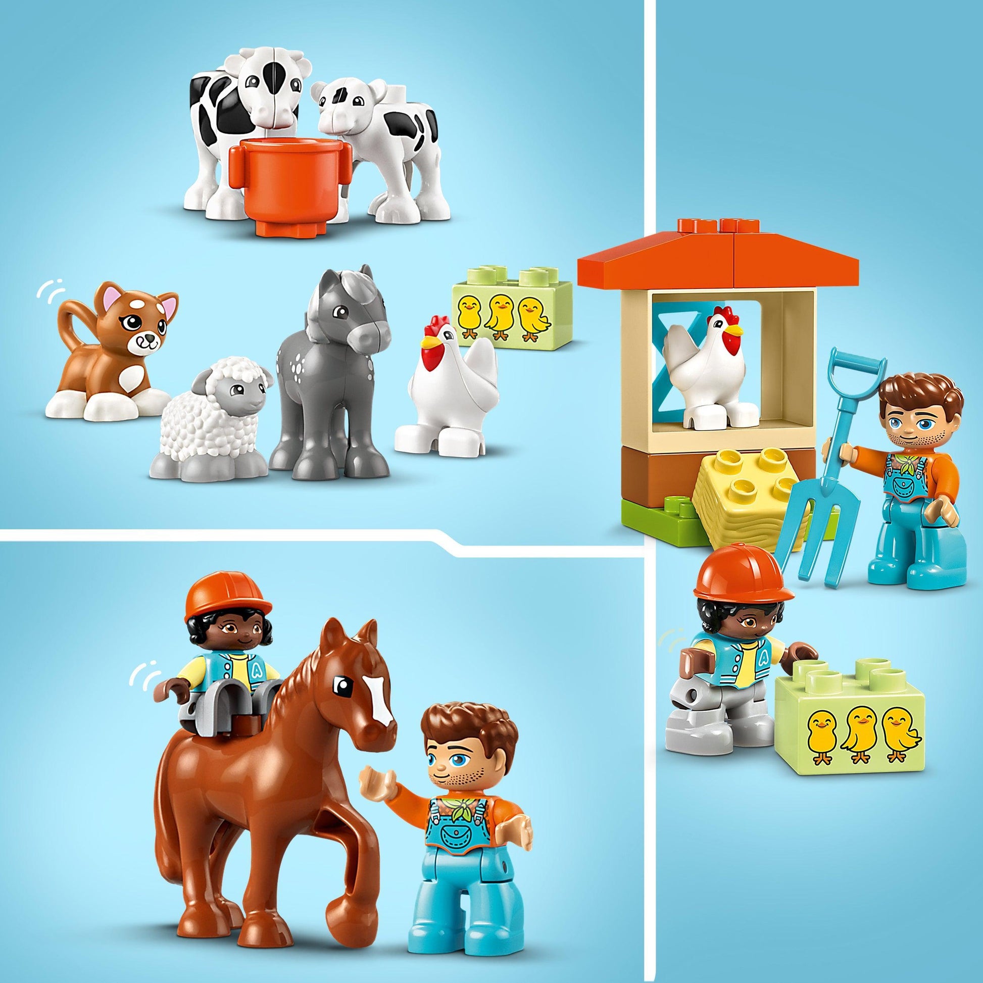 LEGO Caring for animals at the farm 10416 DUPLO LEGO DUPLO @ 2TTOYS LEGO €. 54.99