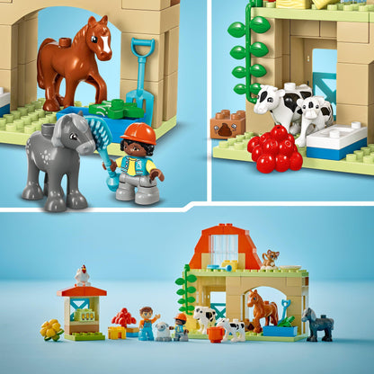 LEGO Caring for animals at the farm 10416 DUPLO LEGO DUPLO @ 2TTOYS LEGO €. 54.99