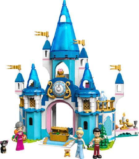 LEGO Cinderella and Prince Charming's Castle 43206 Disney LEGO DISNEY SPROOKJES @ 2TTOYS LEGO €. 84.99