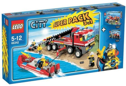 LEGO City Super Pack 3 in 1 66342 City LEGO CITY @ 2TTOYS LEGO €. 59.99