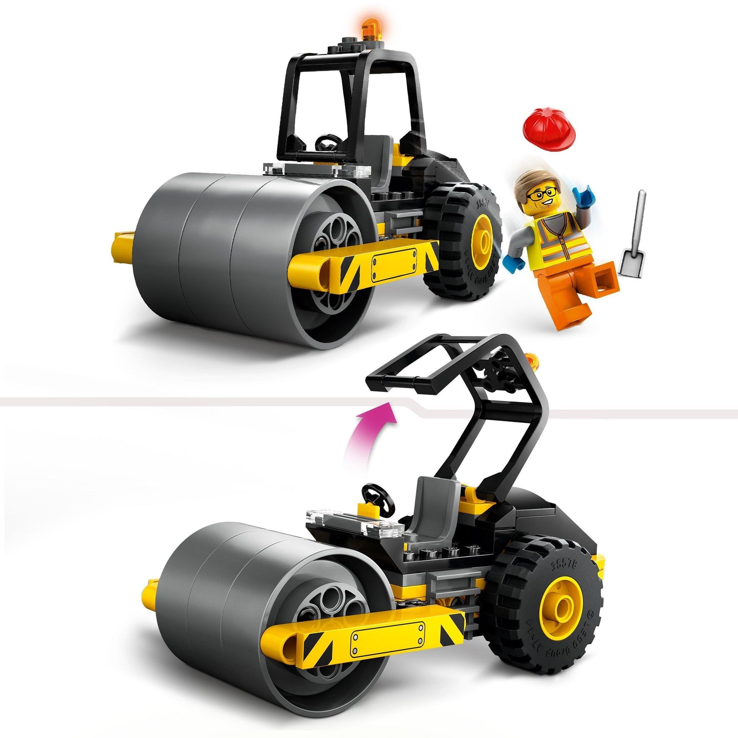 LEGO Construction Steamroller 60401 City LEGO CITY @ 2TTOYS LEGO €. 9.99