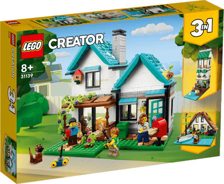 LEGO Cozy House 31139 Creator 3 in 1 LEGO CREATOR @ 2TTOYS LEGO €. 59.99