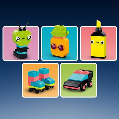 LEGO Creatief spelen met neon 11027 Classic LEGO CLASSIC @ 2TTOYS | Official LEGO shop😊🥰 LEGO €. 16.99