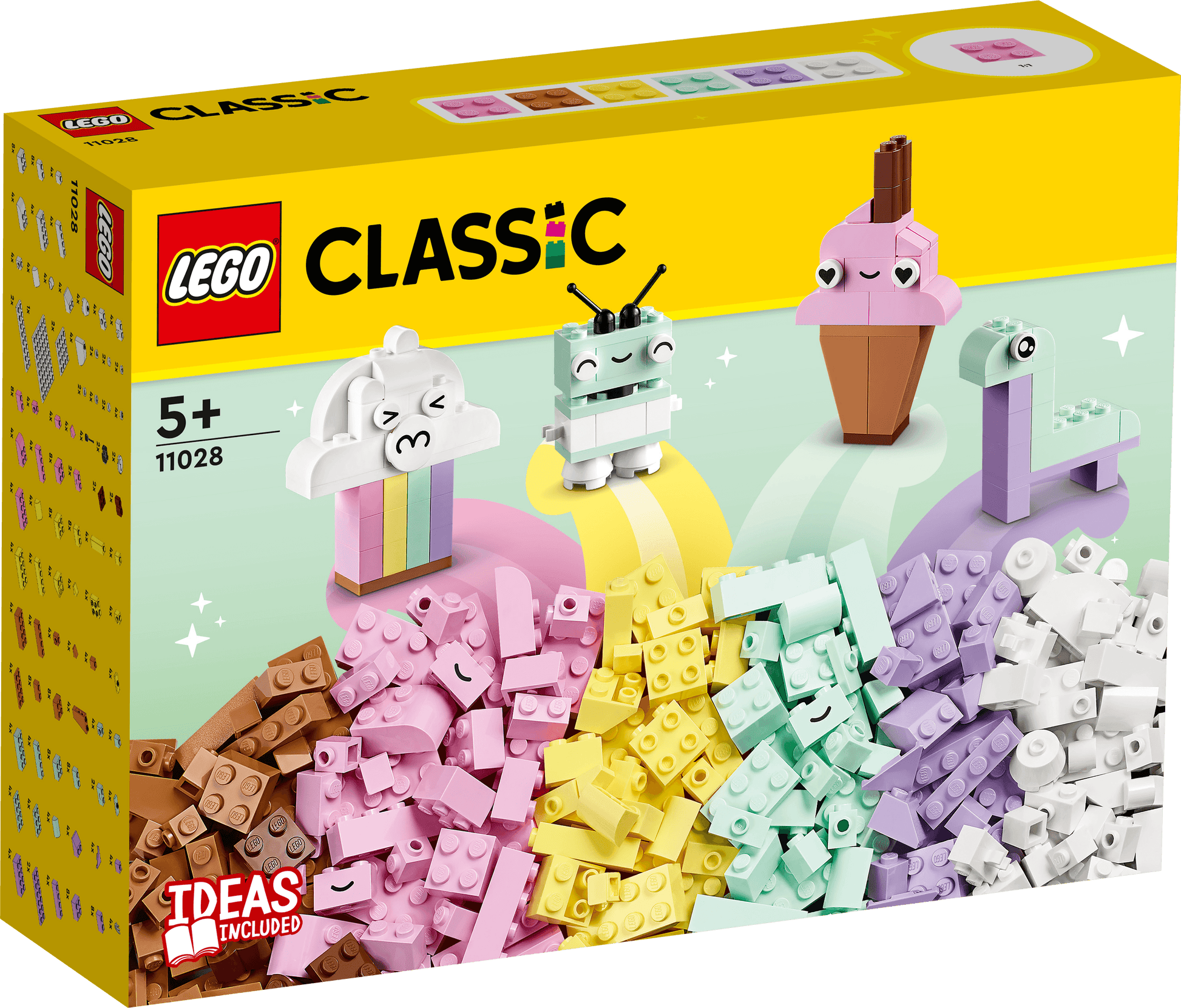 LEGO Creatief spelen met pastelkleuren 11028 Classic LEGO CLASSIC @ 2TTOYS LEGO €. 16.99