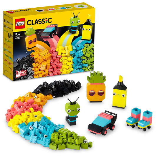 LEGO Creative Neon Fun 11027 Classic LEGO CLASSIC @ 2TTOYS | Official LEGO shop😊🥰 LEGO €. 19.99