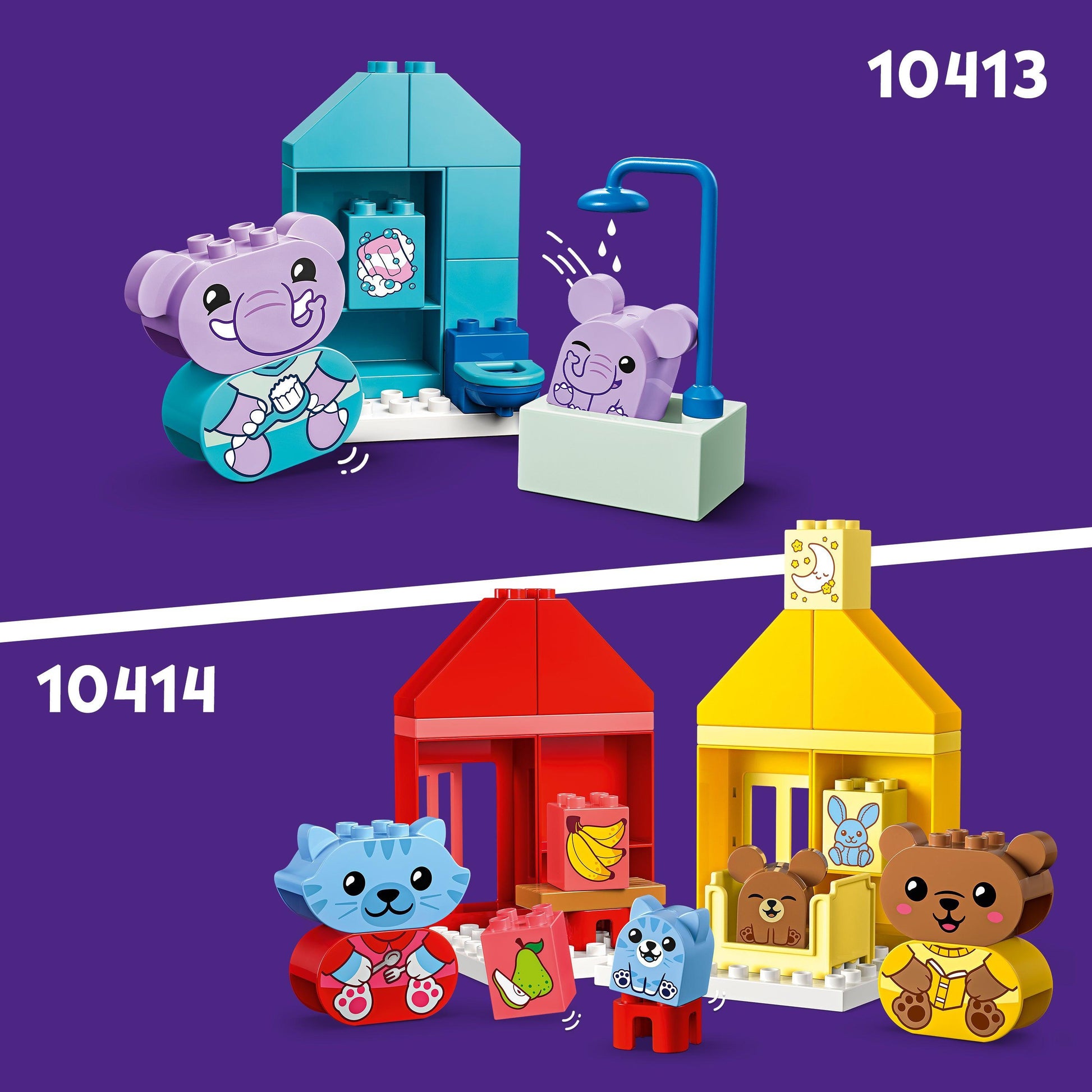 LEGO Dagelijkse routine: Eten en naar bed 10414 DUPLO LEGO DUPLO @ 2TTOYS LEGO €. 25.49