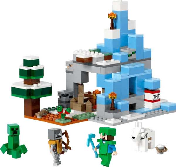 LEGO De ijsbergtoppen 21243 Minecraft LEGO MINECRAFT @ 2TTOYS | Official LEGO shop😊🥰 LEGO €. 29.49