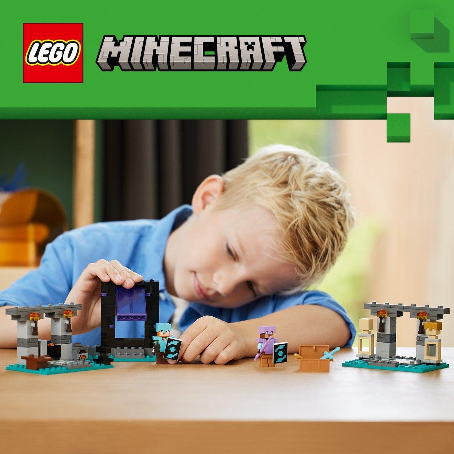 LEGO De wapensmederij 21252 Minecraft LEGO MINECRAFT @ 2TTOYS LEGO €. 16.49