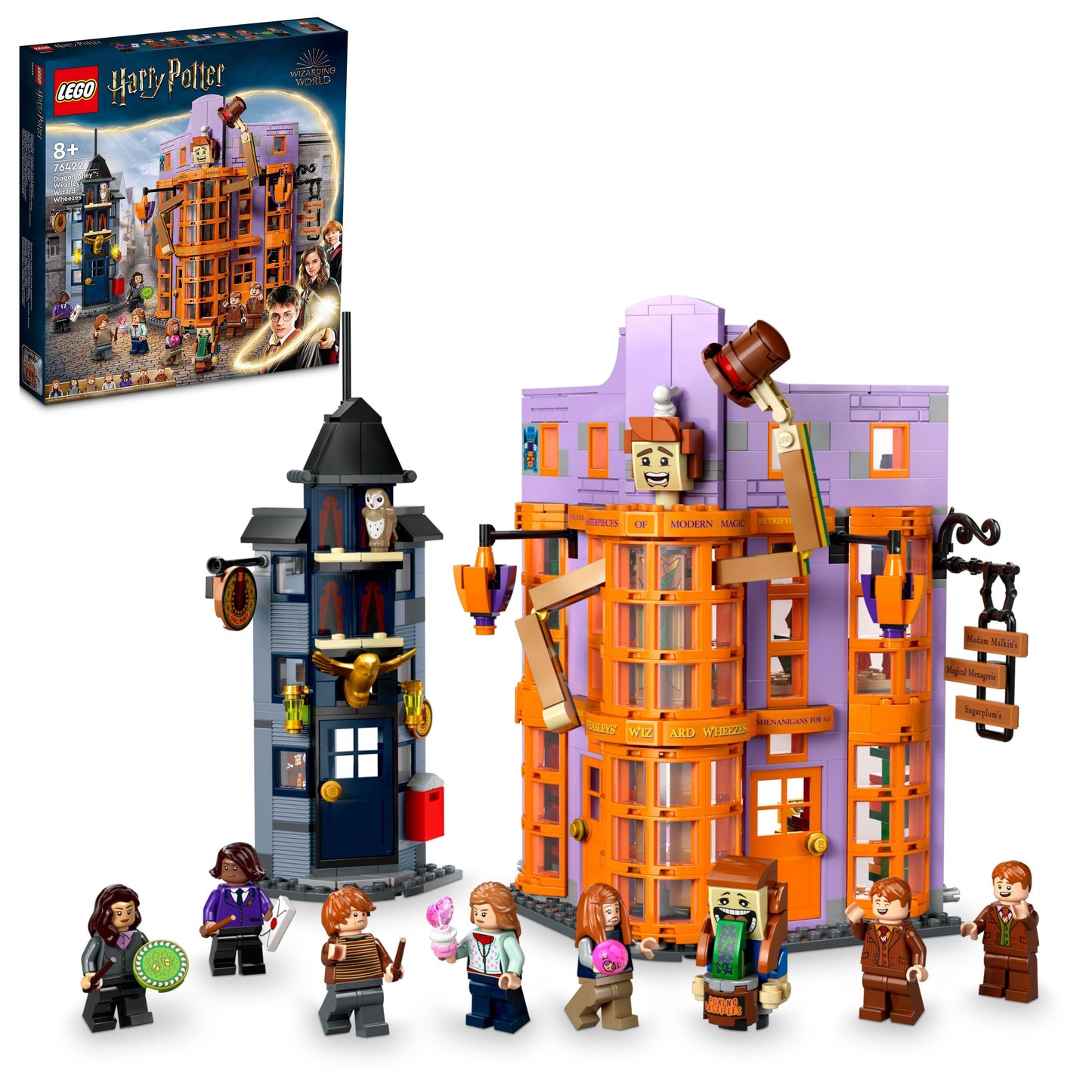 LEGO De Wegisweg™: De Tovertweelings Topfopshop 76422 Harry Potter LEGO HARRY POTTER @ 2TTOYS LEGO €. 99.99