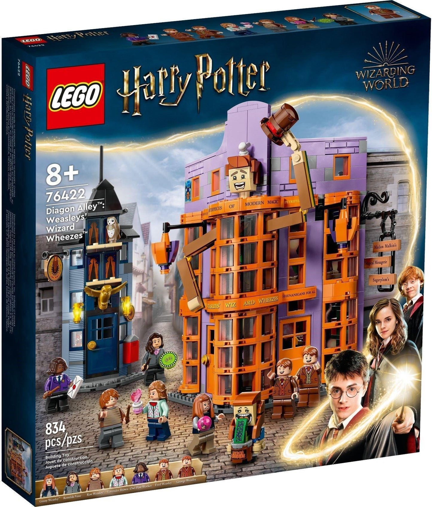 LEGO Diagon Alley: Weasleys' Wizard Wheezes 76422 Harry Potter LEGO HARRY POTTER @ 2TTOYS LEGO €. 99.99