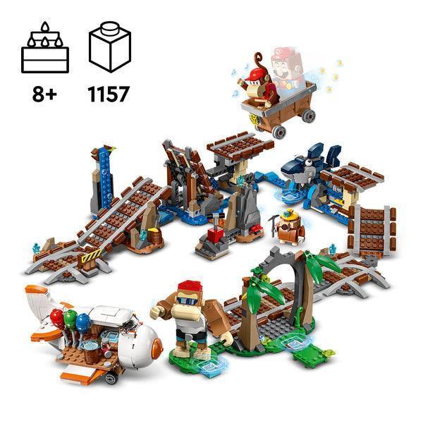 LEGO Diddy Kong's Mine Cart Ride Expansion Set 71425 SuperMario LEGO SUPERMARIO @ 2TTOYS LEGO €. 88.98