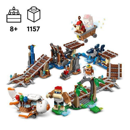 LEGO Diddy Kong's Mine Cart Ride Expansion Set 71425 SuperMario LEGO SUPERMARIO @ 2TTOYS LEGO €. 88.98