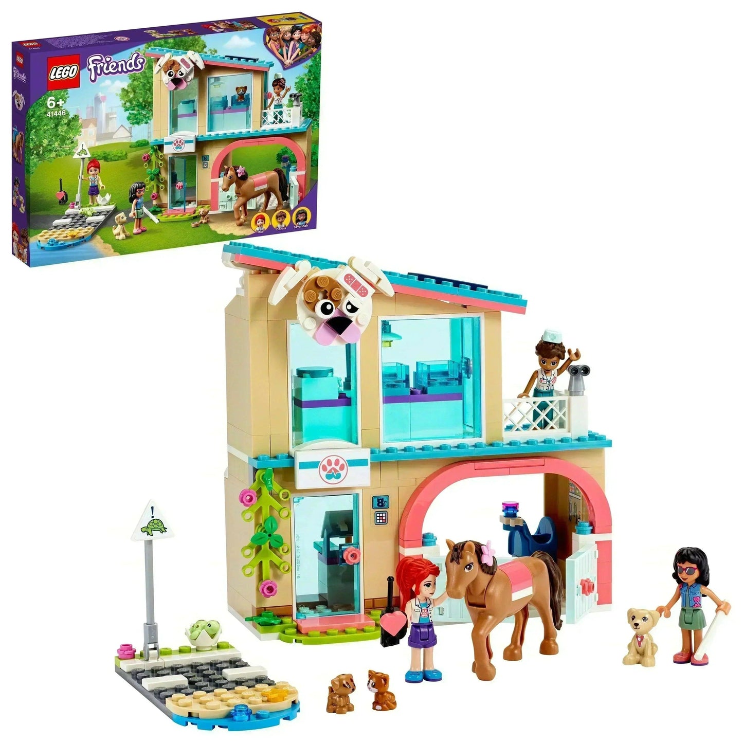 LEGO Dierenkliniek met dierenarts 41446 Friends LEGO FRIENDS @ 2TTOYS | Official LEGO shop😊🥰 LEGO €. 39.49