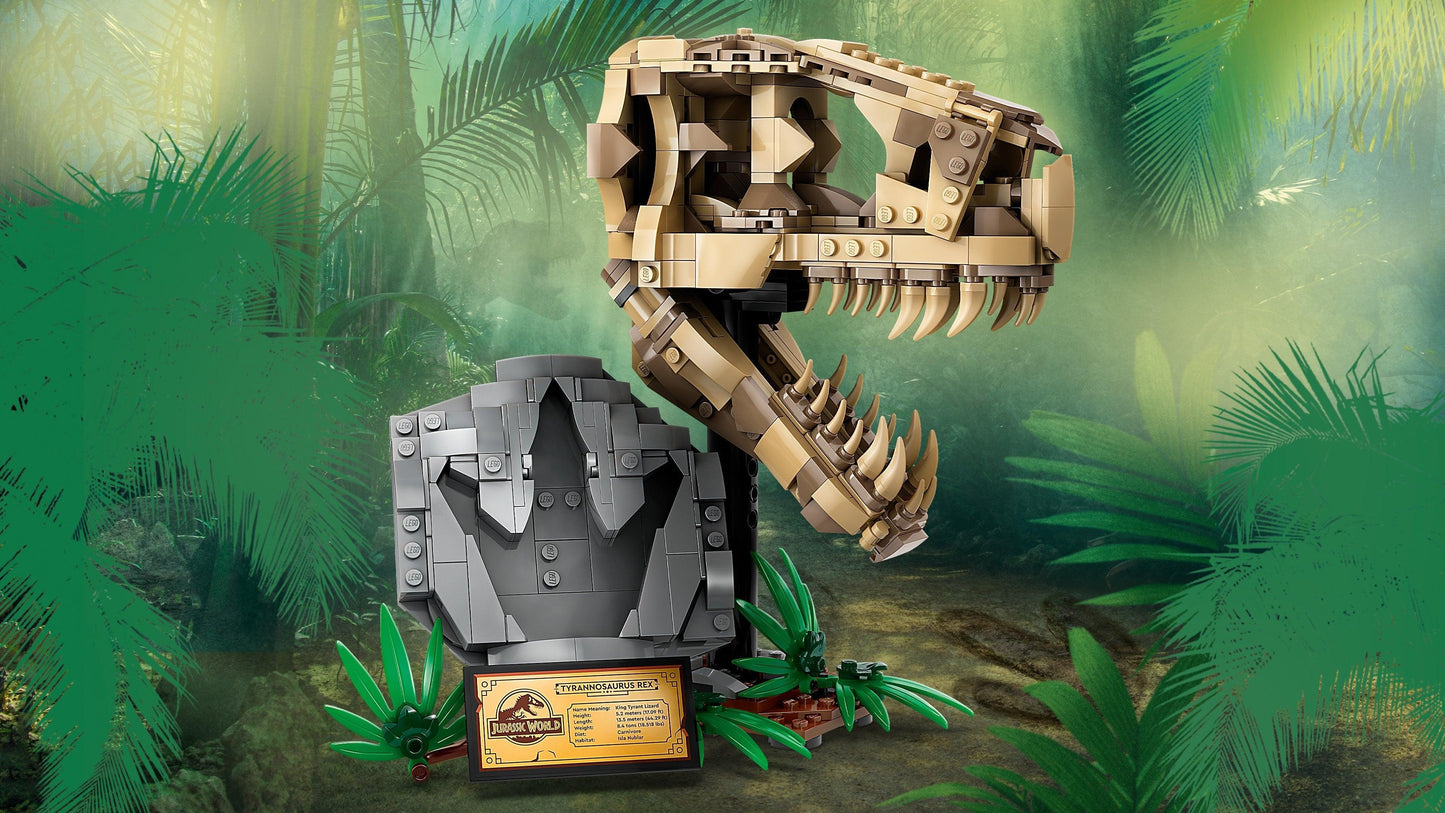 LEGO Dinosaur Fossils: T.rex Skull 76964 Jurassic World LEGO Jurassic World @ 2TTOYS | Official LEGO shop😊🥰 LEGO €. 39.99