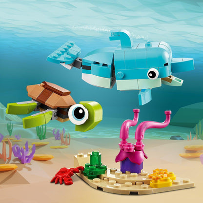 LEGO Dolphin and Turtle 31128 Creator 3-in-1 LEGO CREATOR @ 2TTOYS LEGO €. 8.48