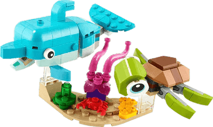 LEGO Dolphin and Turtle 31128 Creator 3-in-1 LEGO CREATOR @ 2TTOYS | Official LEGO shop😊🥰 LEGO €. 8.48