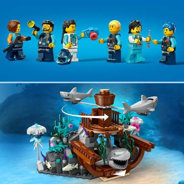 LEGO Duikboot voor diepzeeonderzoek 60379 City LEGO CITY @ 2TTOYS | Official LEGO shop😊🥰 LEGO €. 88.98