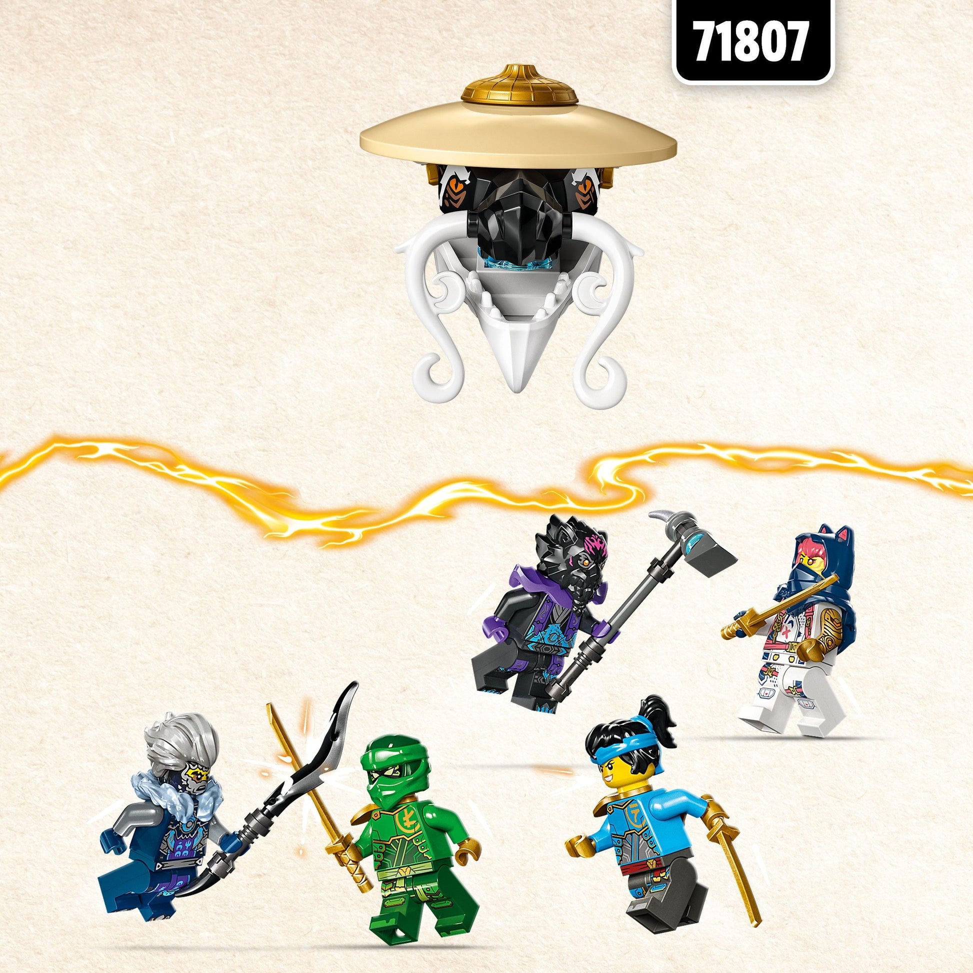 LEGO Egalt de Meesterdraak 71809 Ninjago LEGO Ninjago @ 2TTOYS | Official LEGO shop😊🥰 LEGO €. 59.49