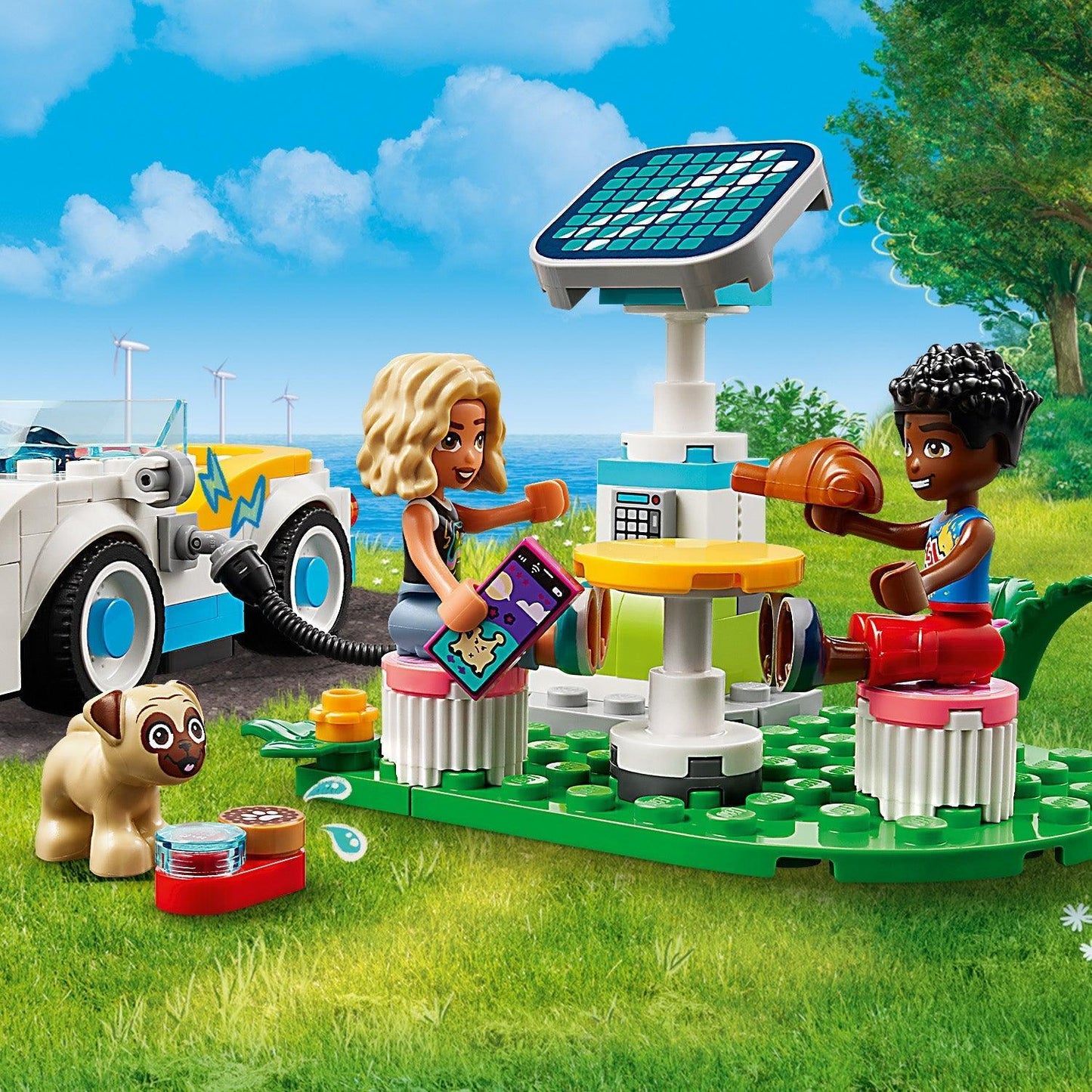 LEGO Electric Car and Charger 42609 Friends LEGO FRIENDS @ 2TTOYS LEGO €. 14.99