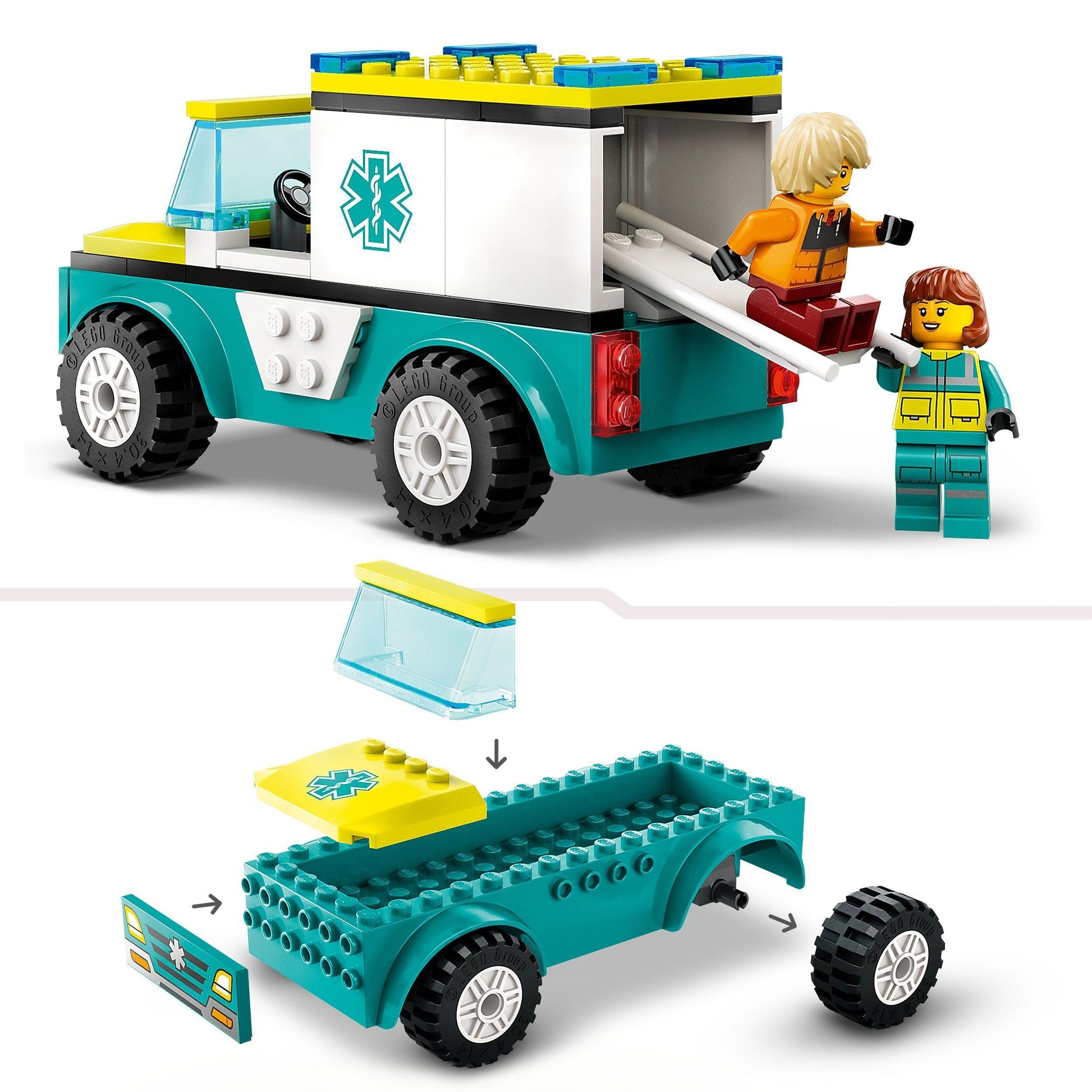 LEGO Emergency Ambulance 60403 City LEGO FRIENDS @ 2TTOYS LEGO €. 19.99