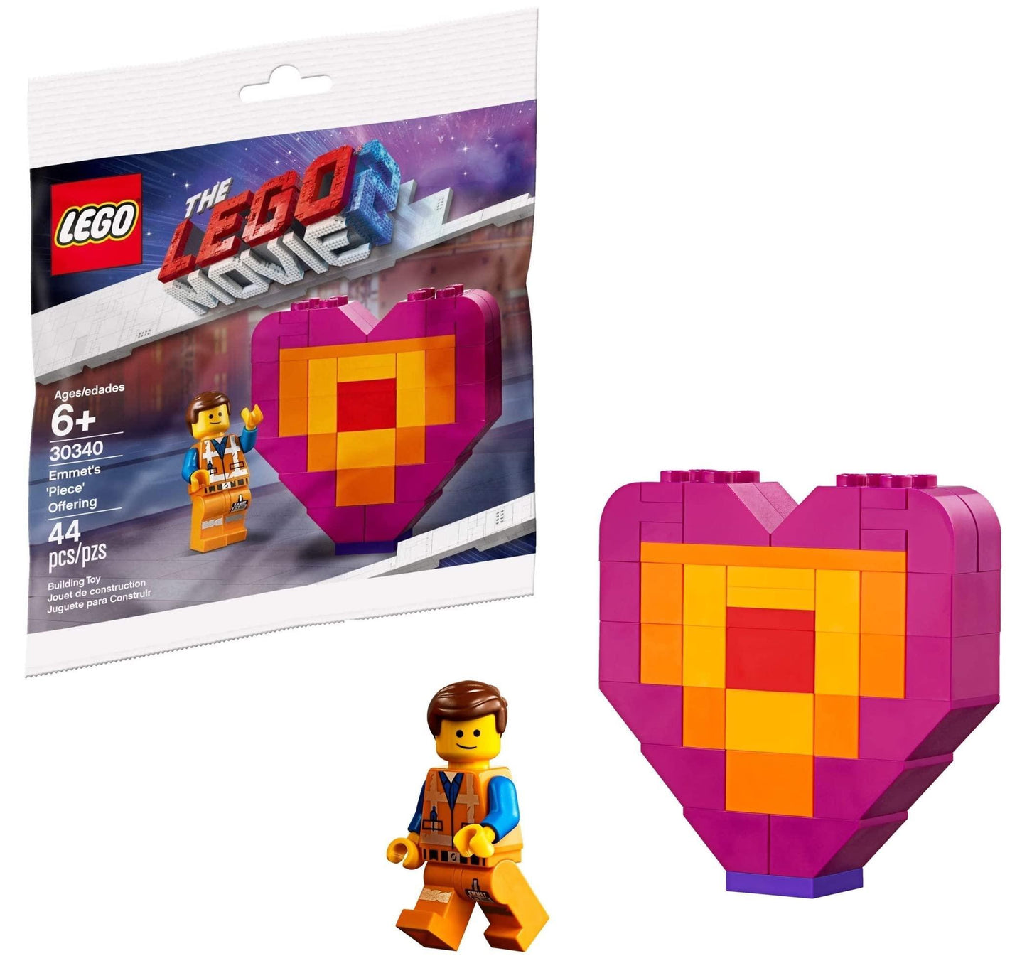 LEGO Emmet's 'Piece' Offering 30340 Movie LEGO POLYBAGS @ 2TTOYS | Official LEGO shop😊🥰 LEGO €. 0.00