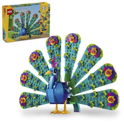 LEGO Exotic Peacock 31157 Creator 3 in 1 LEGO CREATOR 3 IN 1 @ 2TTOYS LEGO €. 16.98