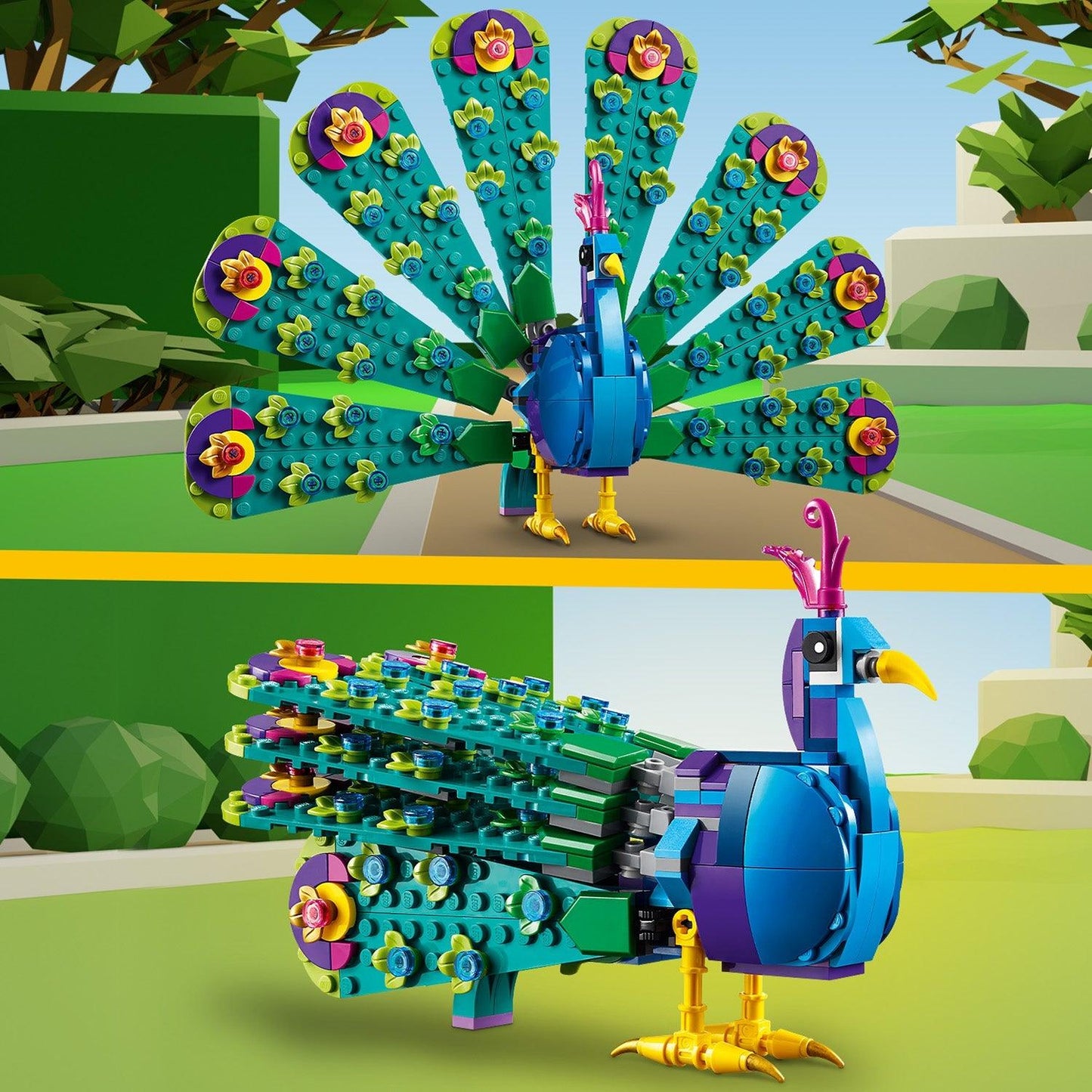 LEGO Exotic Peacock 31157 Creator 3 in 1 LEGO CREATOR 3 IN 1 @ 2TTOYS LEGO €. 16.98