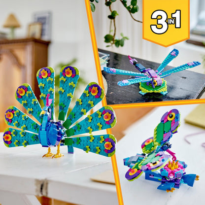 LEGO Exotic Peacock 31157 Creator 3 in 1 LEGO CREATOR 3 IN 1 @ 2TTOYS | Official LEGO shop😊🥰 LEGO €. 16.98