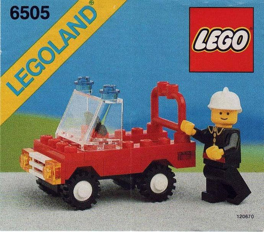 LEGO Fire Chief's Car 6505 Town LEGO Town @ 2TTOYS LEGO €. 5.49