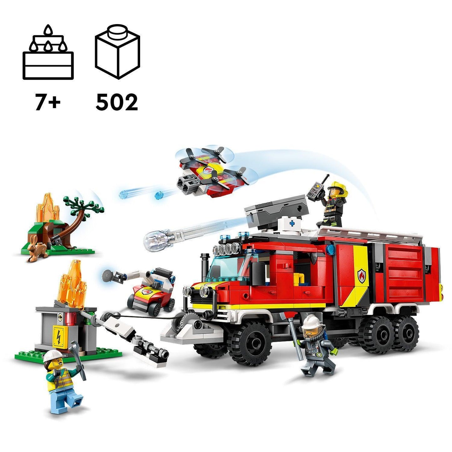 LEGO Fire Command Truck 60374 City LEGO CITY @ 2TTOYS LEGO €. 54.99