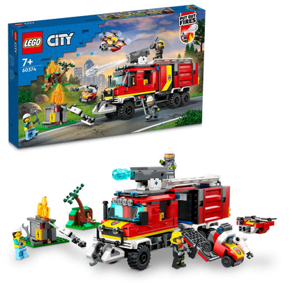 LEGO Fire Command Truck 60374 City LEGO CITY @ 2TTOYS | Official LEGO shop😊🥰 LEGO €. 54.99