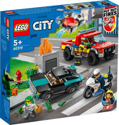 LEGO Fire Rescue & Police Chase 60319 City LEGO CITY BRANDWEER @ 2TTOYS LEGO €. 29.99