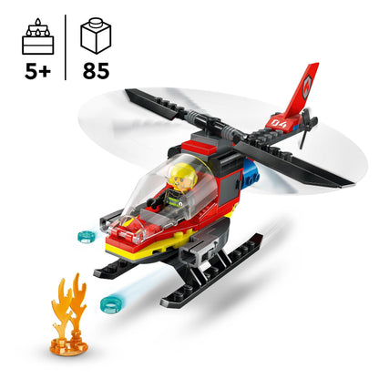 LEGO Fire Rescue Helicopter 60411 City LEGO CITY @ 2TTOYS | Official LEGO shop😊🥰 LEGO €. 9.99